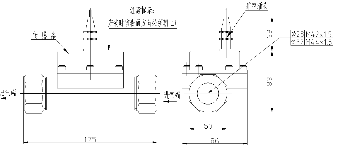 气体质量流量计